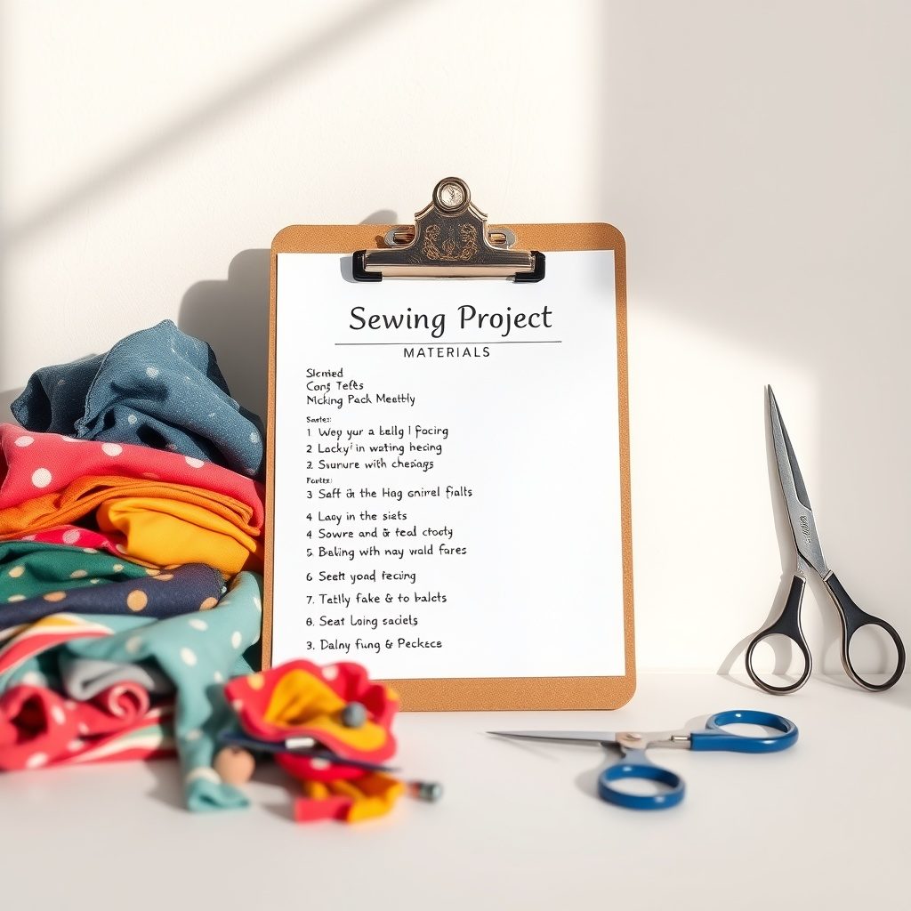 Beginner sewing class